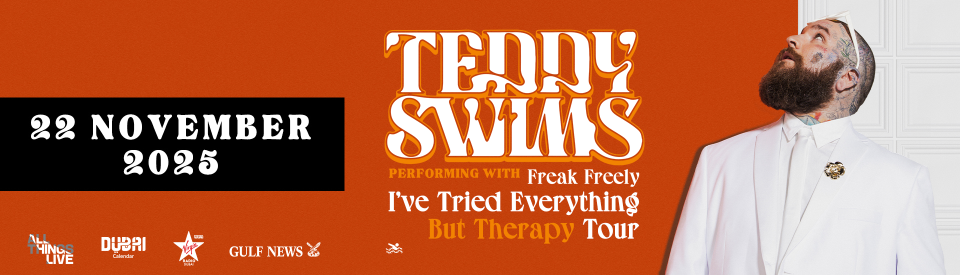 TEDDY SWIMS – 'I'VE TRIED EVERYTHING BUT THERAPY' TOUR 2025 LIVE IN DUBAI
