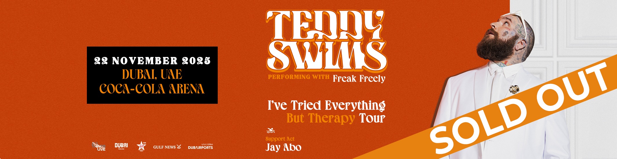 TEDDY SWIMS – 'I'VE TRIED EVERYTHING BUT THERAPY' TOUR 2025 LIVE IN DUBAI