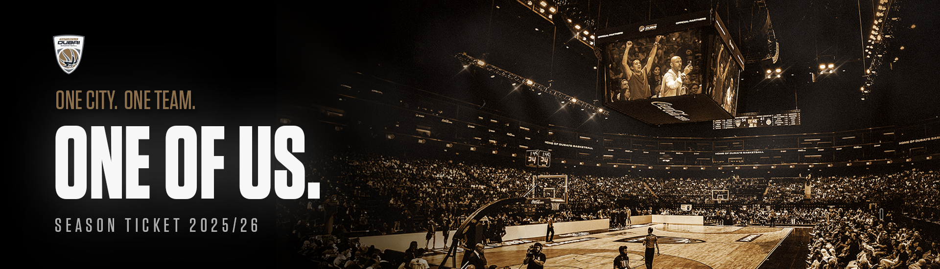 DUBAI BASKETBALL 2025/2026 SEASON TICKETS