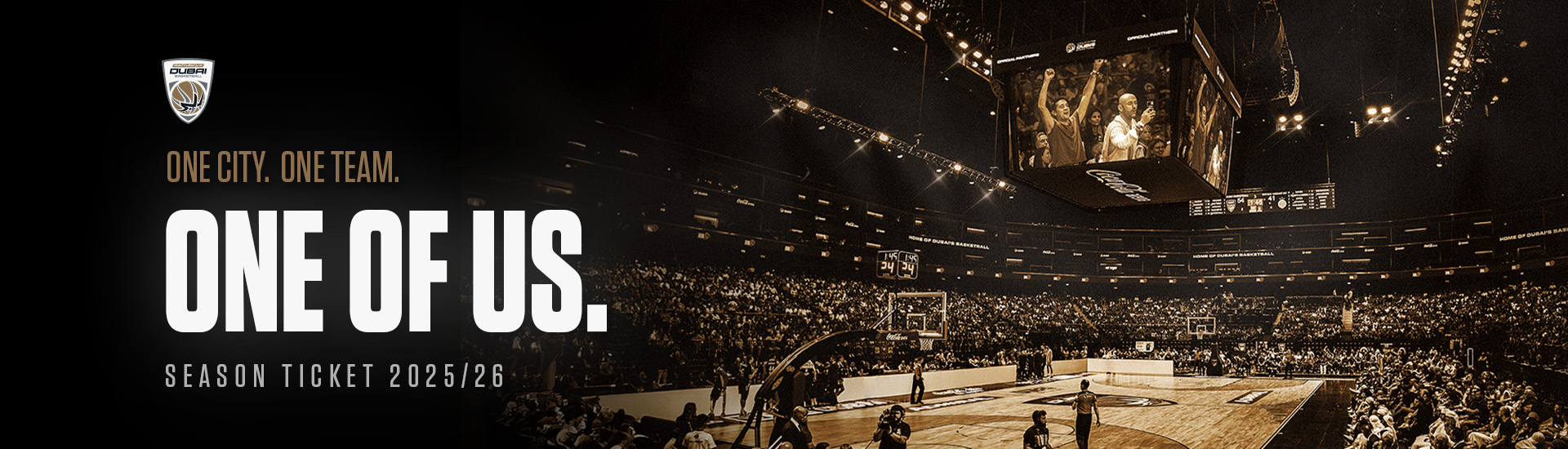 DUBAI BASKETBALL 2025/2026 SEASON TICKETS