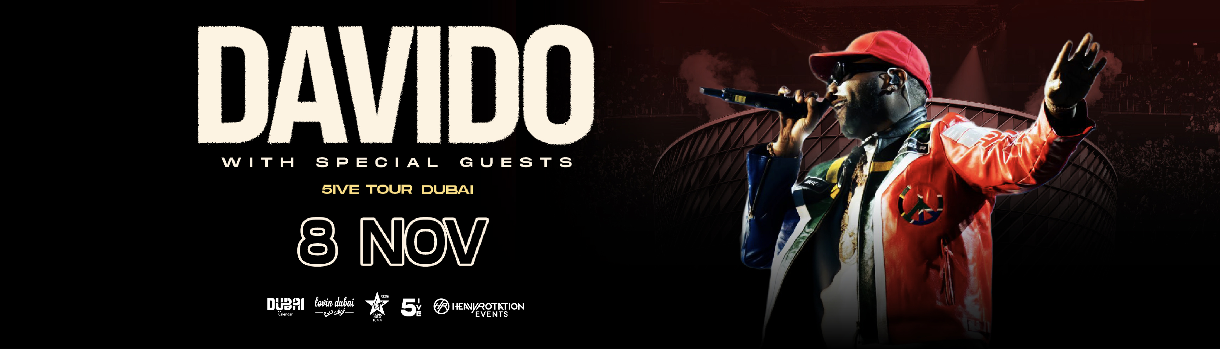 DAVIDO WITH SPECIAL GUESTS – 5IVE ALIVE TOUR