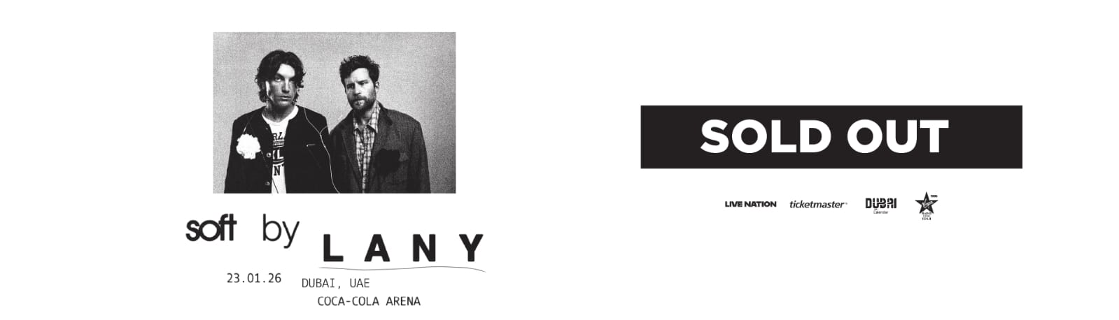 LANY - SOFT WORLD TOUR