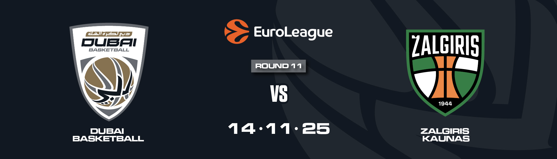 DUBAI BASKETBALL VS ZALGIRIS KAUNAS