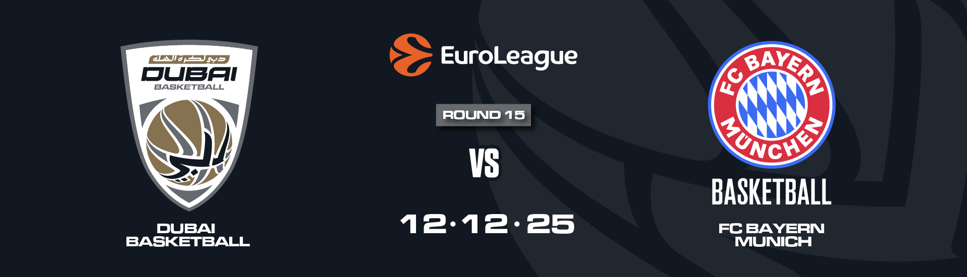 DUBAI BASKETBALL VS FC BAYERN MUNICH