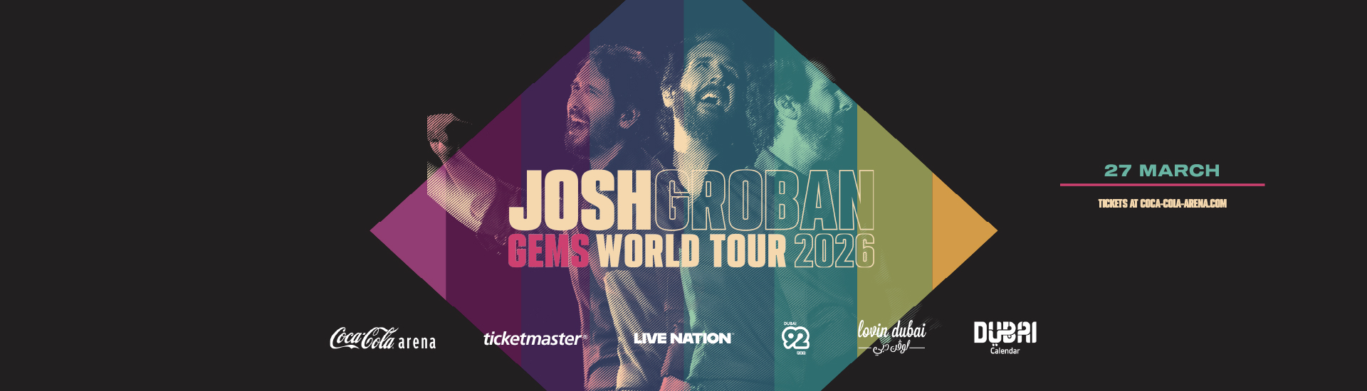 JOSH GROBAN - GEMS WORLD TOUR