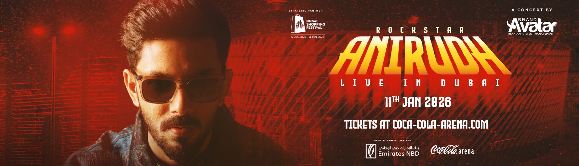 ROCKSTAR ANIRUDH LIVE IN DUBAI