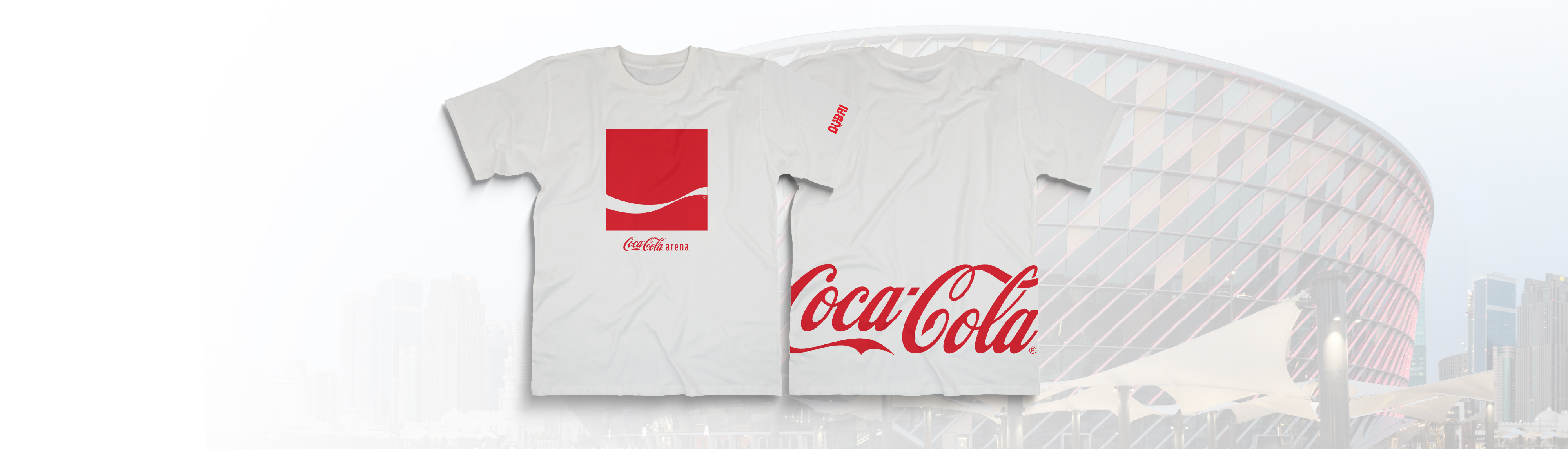 WHITE COCA-COLA TEE