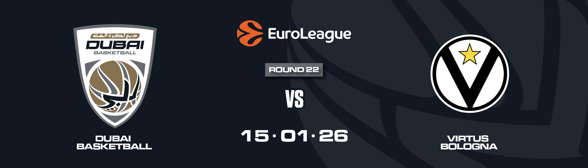DUBAI BASKETBALL VS VIRTUS BOLOGNA