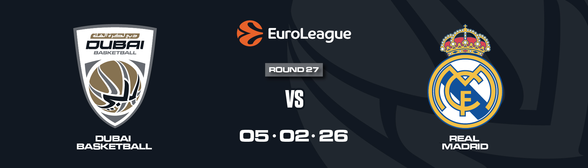 DUBAI BASKETBALL VS REAL MADRID