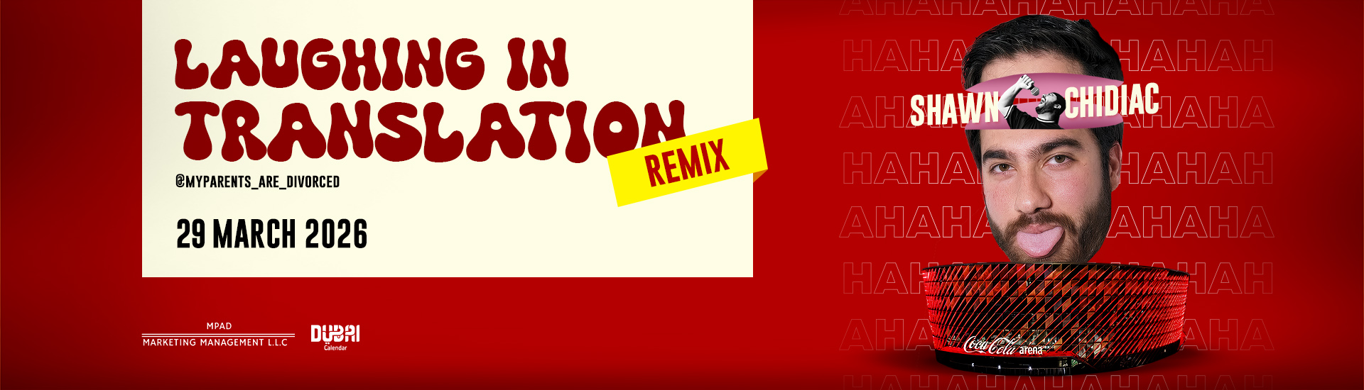 SHAWN CHIDIAC LIVE – LAUGHING IN TRANSLATION REMIX