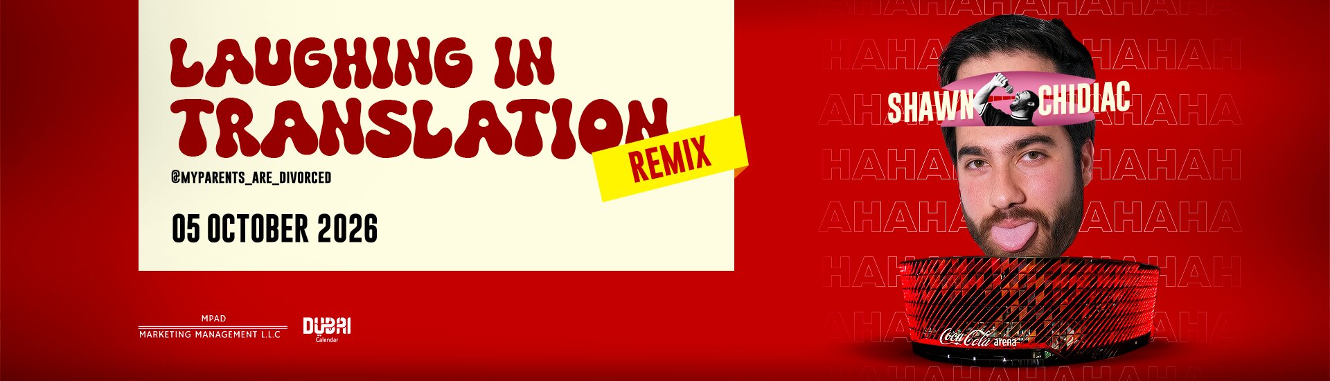 SHAWN CHIDIAC LIVE – LAUGHING IN TRANSLATION REMIX