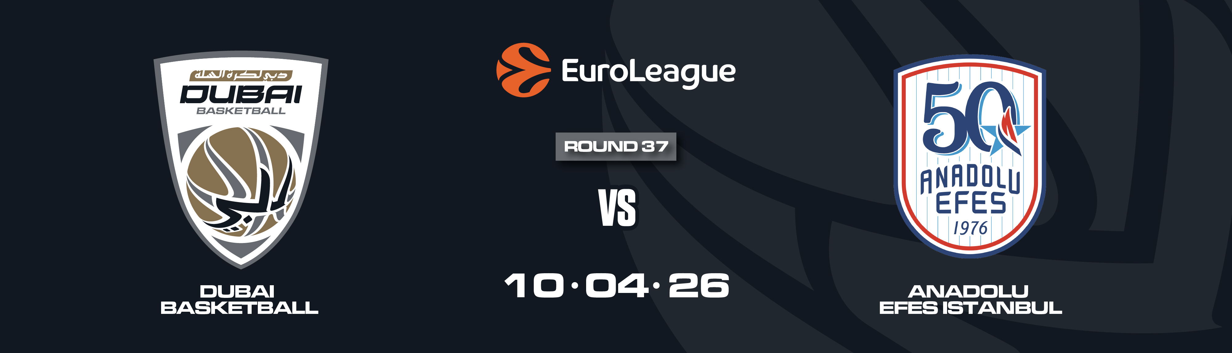 DUBAI BASKETBALL VS ANADOLU EFES ISTANBUL