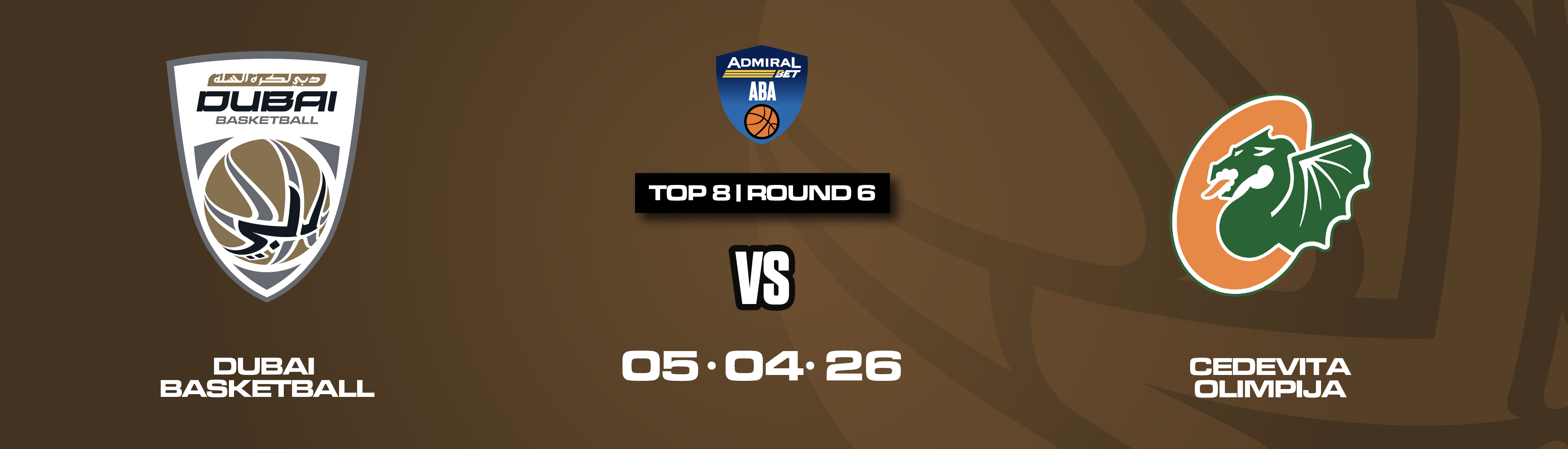DUBAI BASKETBALL VS CEDEVITA OLIMPIJA