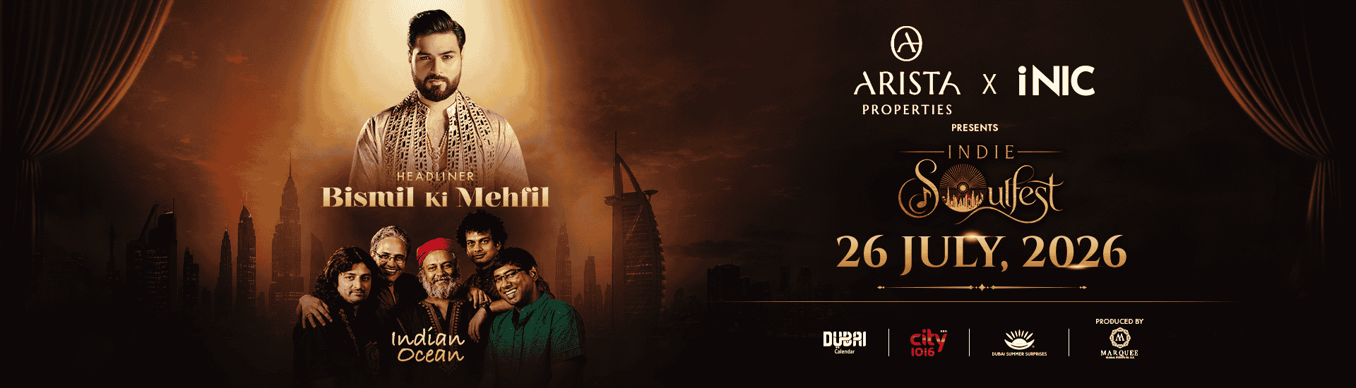 INDIE SOULFEST WITH BISMIL AND INDIAN OCEAN