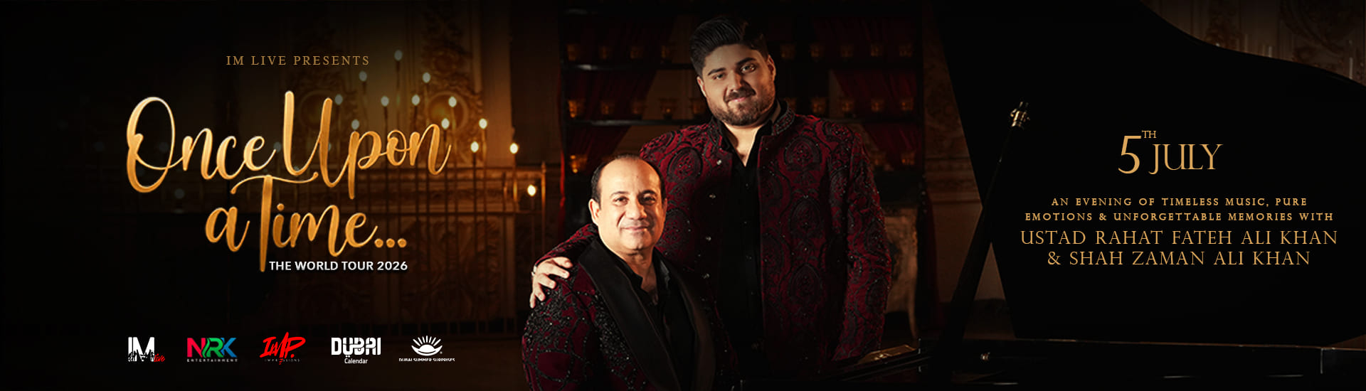 RAHAT FATEH ALI KHAN – ONCE UPON A TIME WORLD TOUR