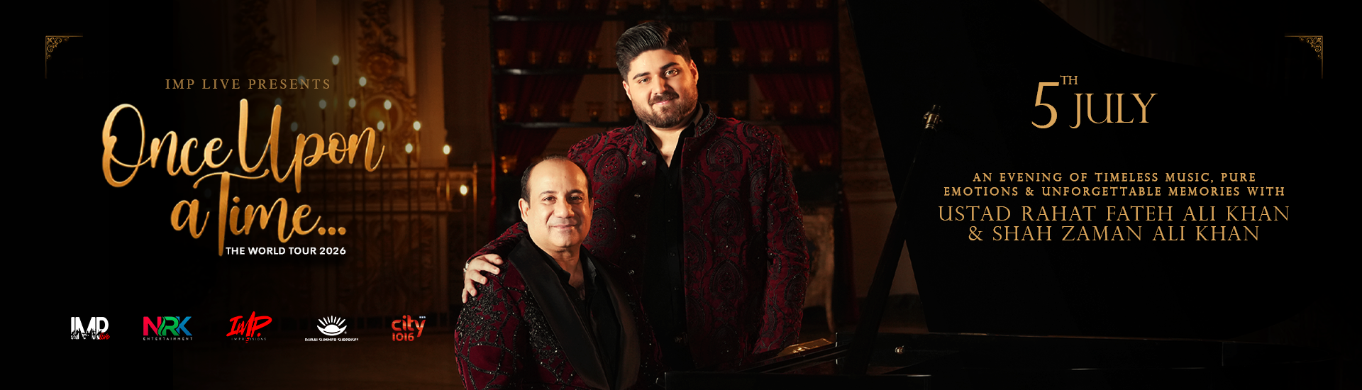 RAHAT FATEH ALI KHAN – ONCE UPON A TIME WORLD TOUR
