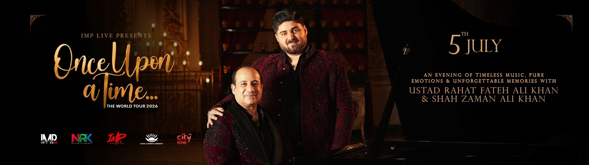 RAHAT FATEH ALI KHAN – ONCE UPON A TIME WORLD TOUR