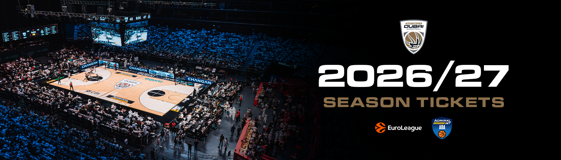 DUBAI BASKETBALL 2026/27 SEASON TICKETS 