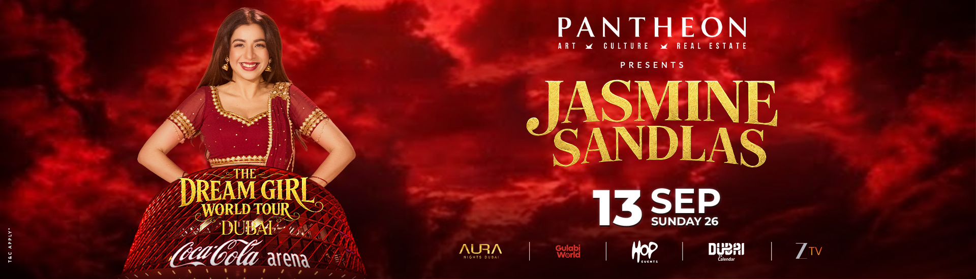 JASMINE SANDLAS - THE DREAM GIRL TOUR