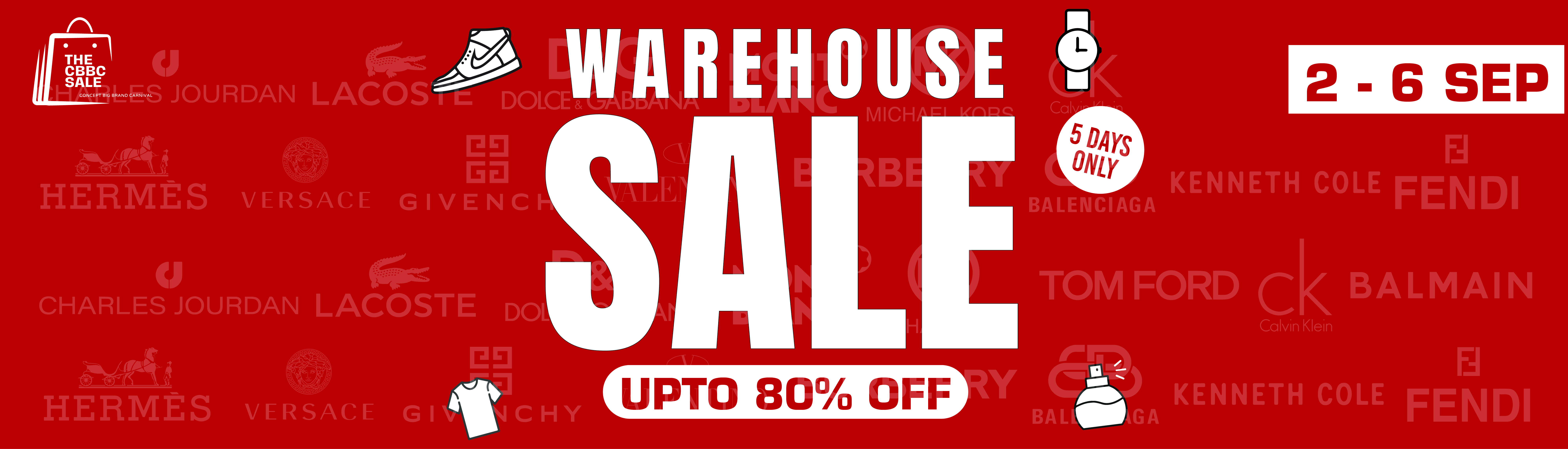 CBBC WAREHOUSE SALE