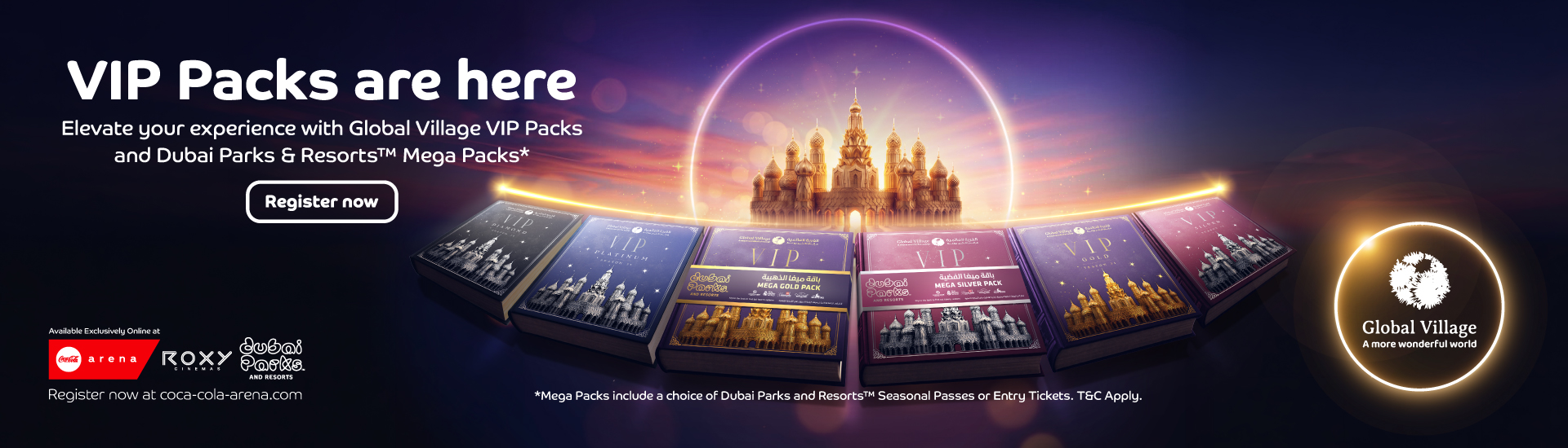 GLOBAL VILLAGE SEASON 31 VIP PACKS