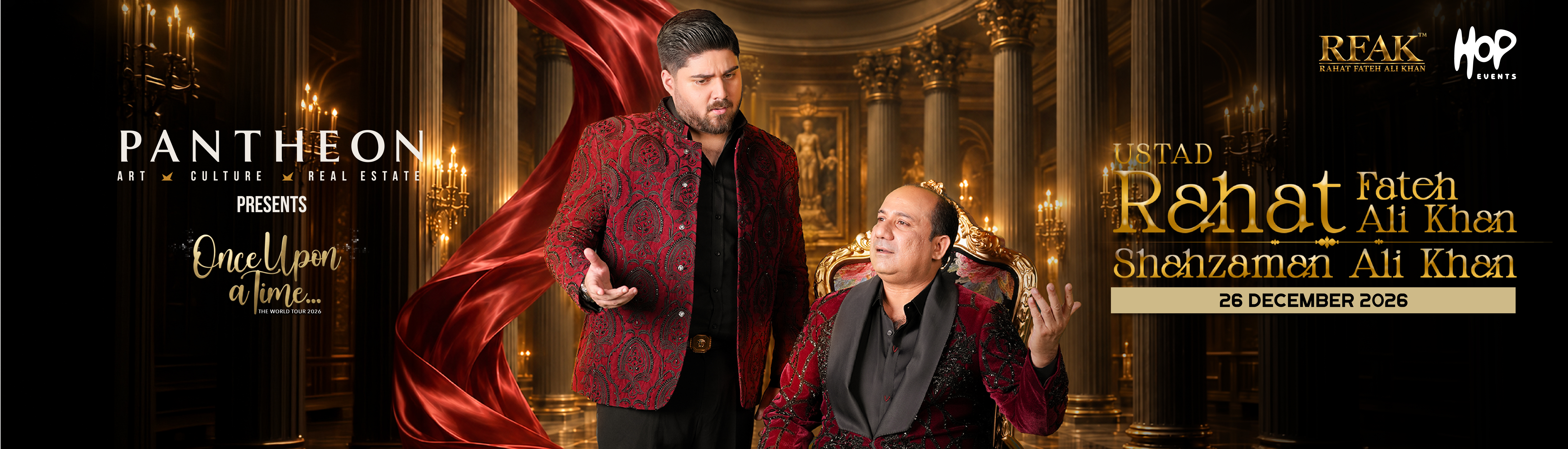 RAHAT FATEH ALI KHAN & SHAH ZAMAN ALI KHAN - ONCE UPON A TIME WORLD TOUR