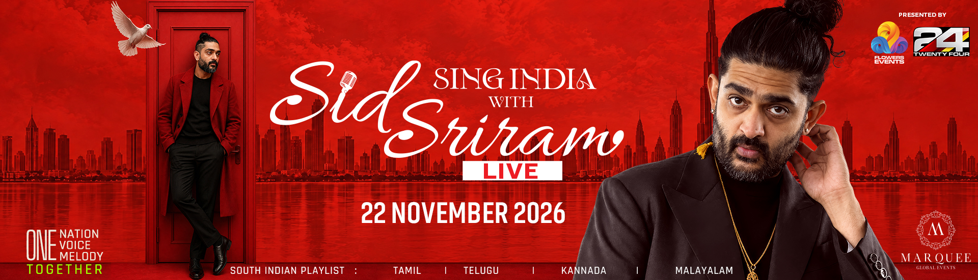 SID SRIRAM – SING INDIA