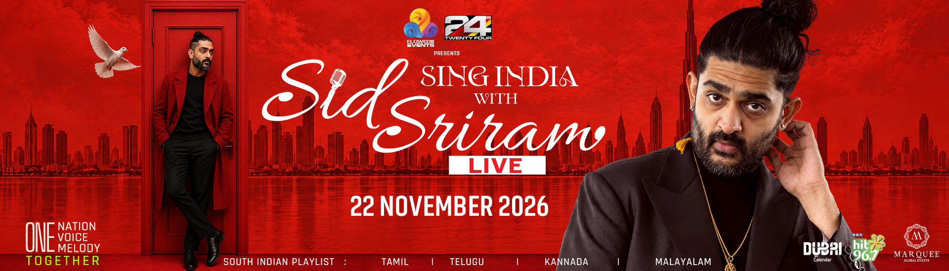 SID SRIRAM – SING INDIA