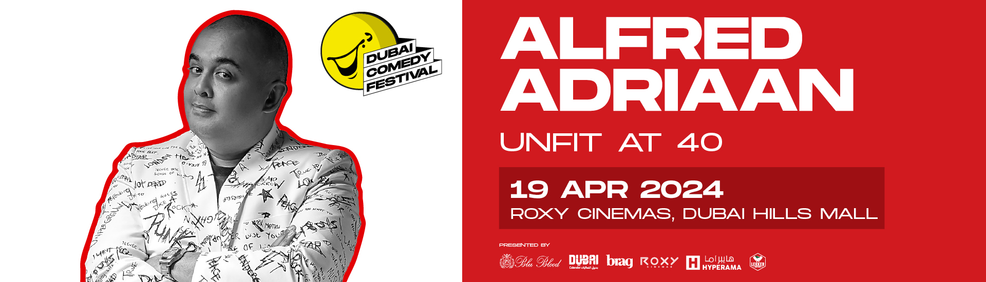 ALFRED ADRIAAN AT ROXY CINEMAS