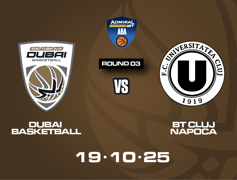DUBAI BASKETBALL VS U-BT CLUJ-NAPOCA
