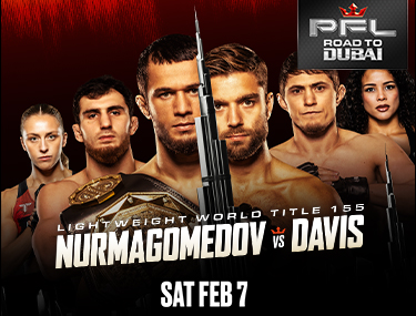 PFL ROAD TO DUBAI - NURMAGOMEDOV VS DAVIS