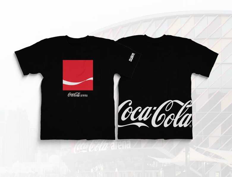 BLACK COCA-COLA TEE