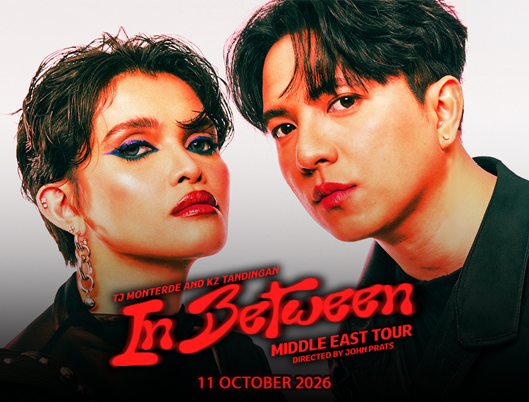 TJ Monterde & KZ Tandingan – In Between Middle East Tour