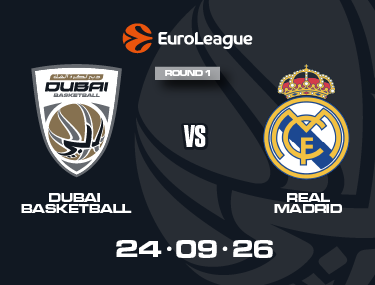 DUBAI BASKETBALL VS REAL MADRID