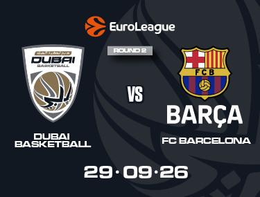 DUBAI BASKETBALL VS FC BARCELONA