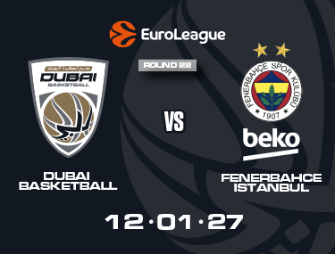 DUBAI BASKETBALL VS FENERBAHCE ISTANBUL