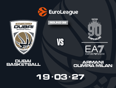 DUBAI BASKETBALL VS ARMANI OLIMPIA MILAN