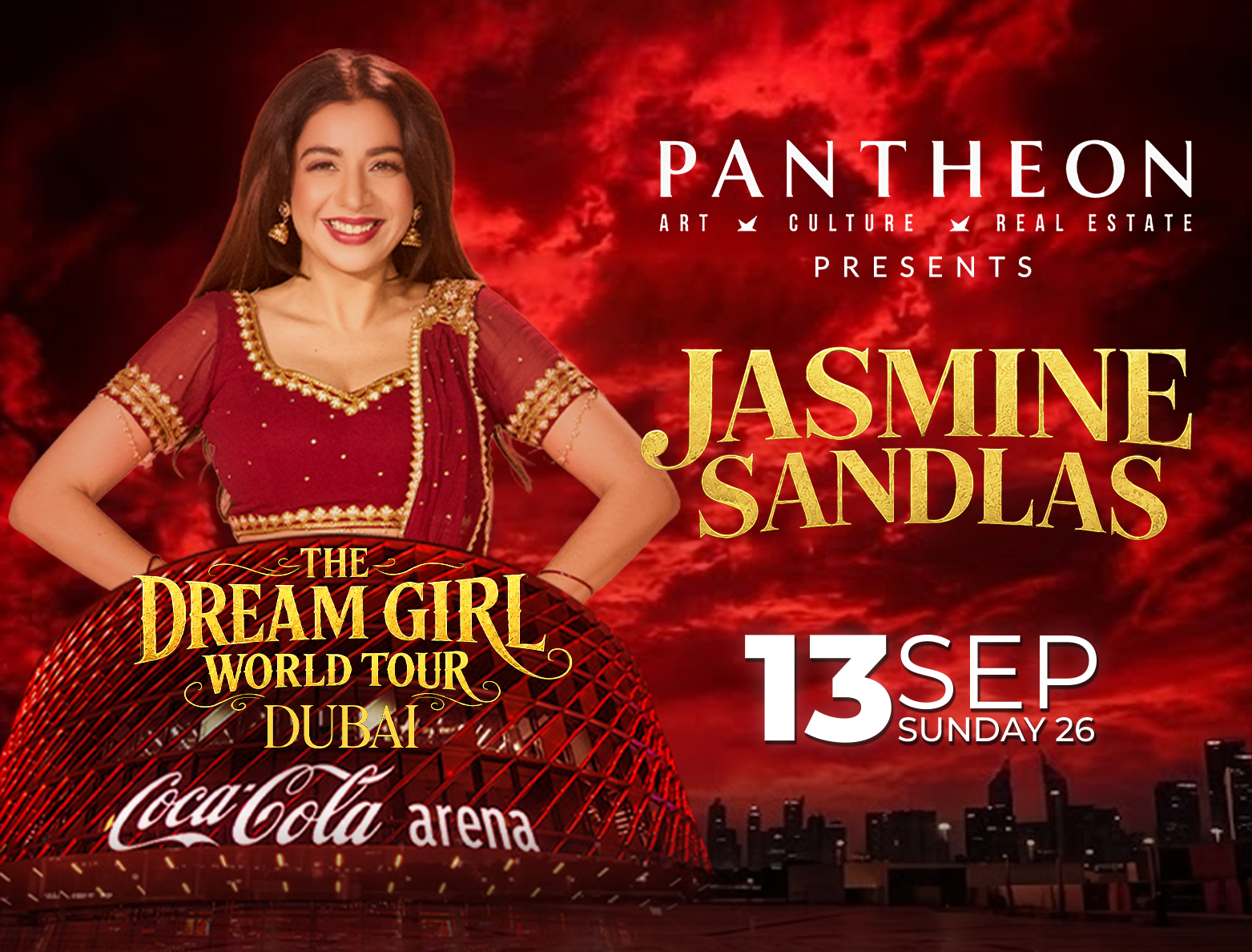 JASMINE SANDLAS - THE DREAM GIRL TOUR