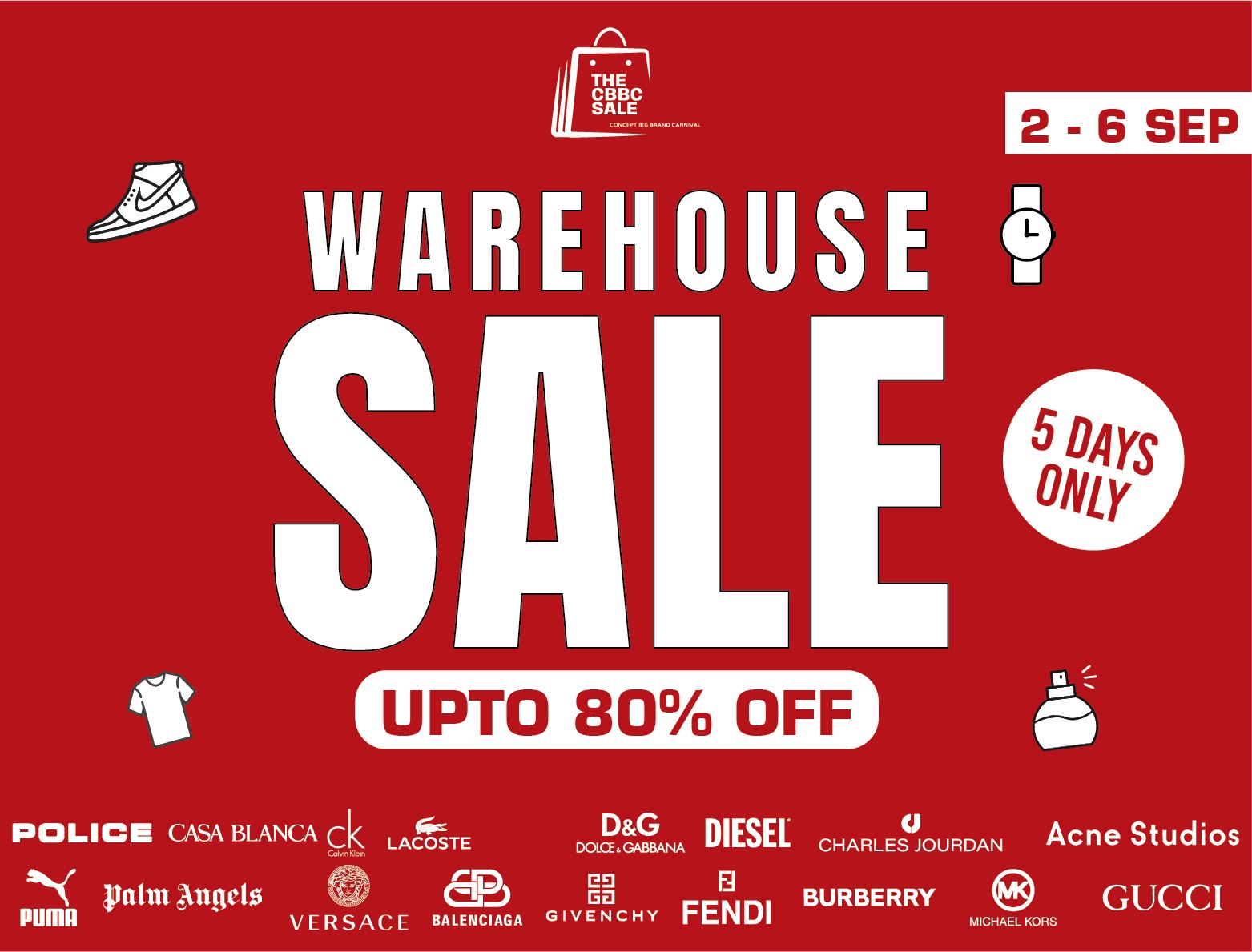 CBBC WAREHOUSE SALE