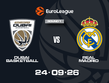 DUBAI BASKETBALL VS REAL MADRID