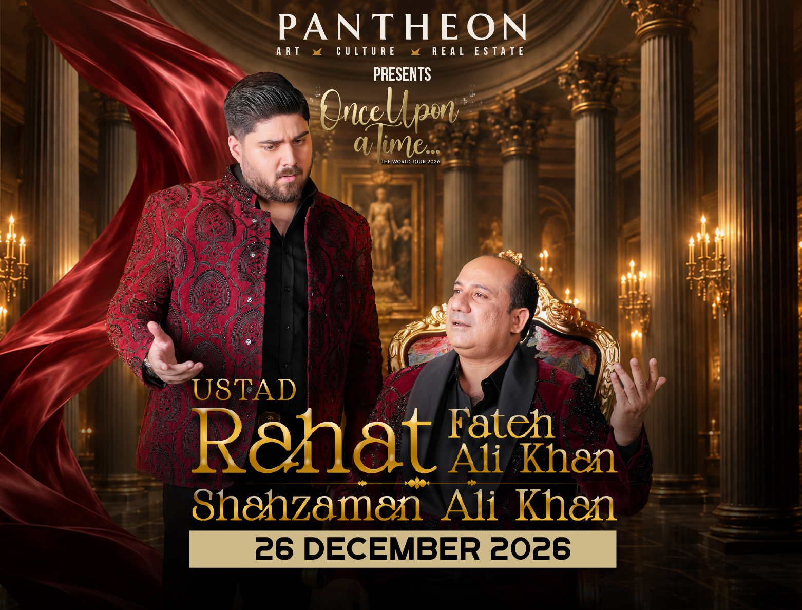 RAHAT FATEH ALI KHAN & SHAH ZAMAN ALI KHAN - ONCE UPON A TIME WORLD TOUR